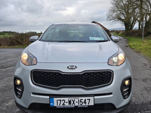 Kia Sportage SUV, Diesel, 2017, Silver