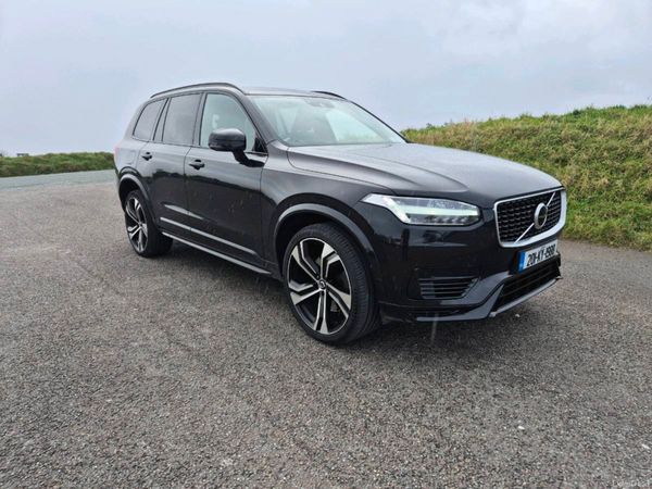 Volvo XC90 SUV, Petrol Plug-in Hybrid, 2020, Black