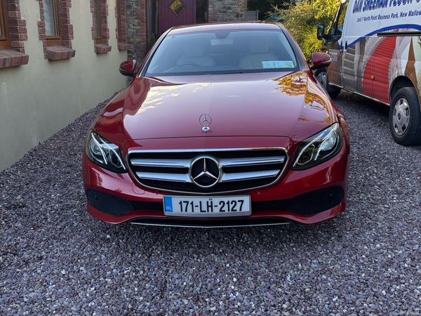 Mercedes-Benz E-Class Saloon, Diesel, 2017, Red