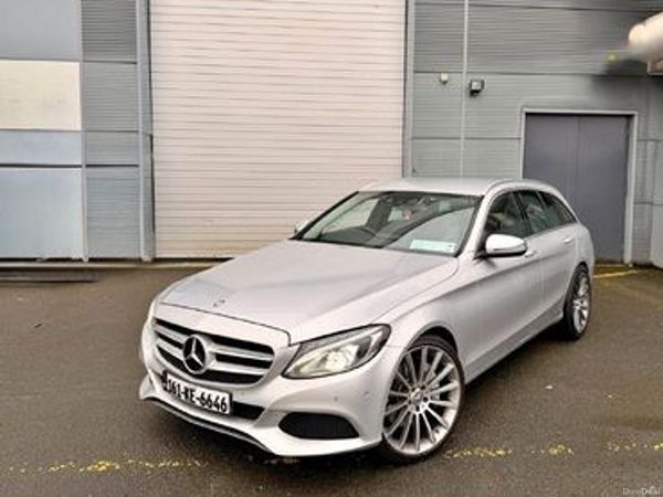 Mercedes-Benz C-Class Estate, Petrol Plug-in Hybrid, 2016, Silver