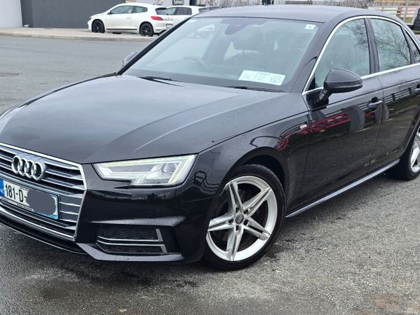 Audi A4 Saloon, Petrol, 2018, Black