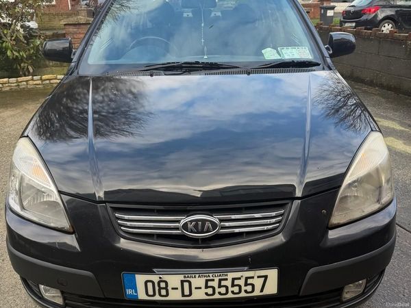 Kia Rio Saloon, Petrol, 2008, Black