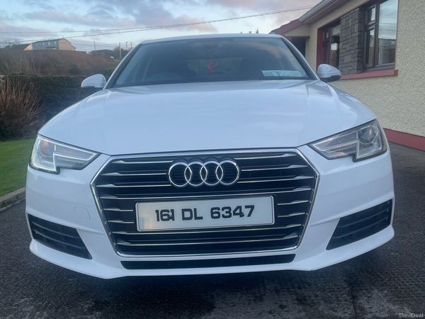 Audi A4 Saloon, Diesel, 2016, White