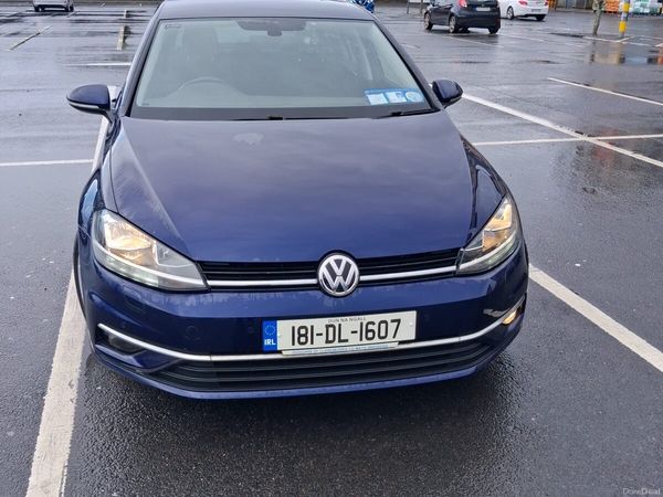 Volkswagen Golf Estate, Diesel, 2018, Blue