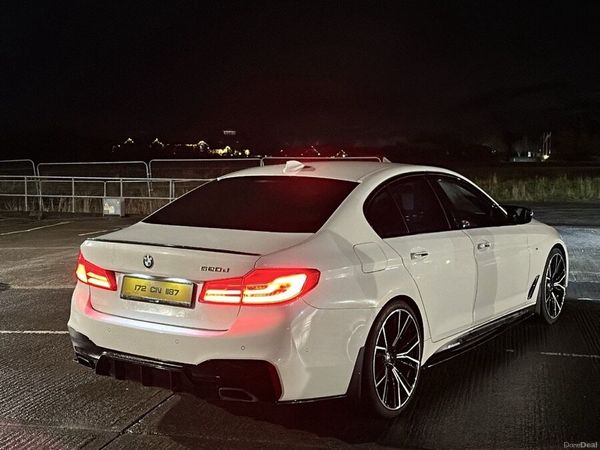 BMW 5-Series Saloon, Diesel, 2017, White