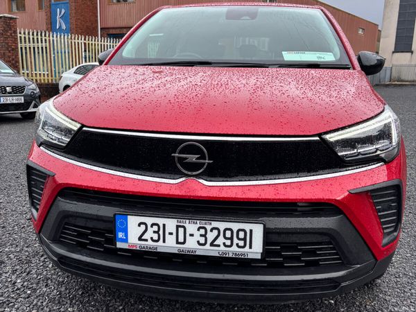 Opel Crossland X SUV, Petrol, 2023, Red