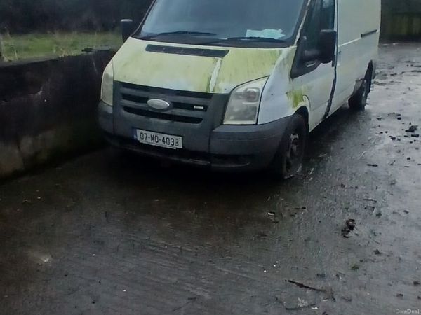 Ford Transit Van, Diesel, 2007, White