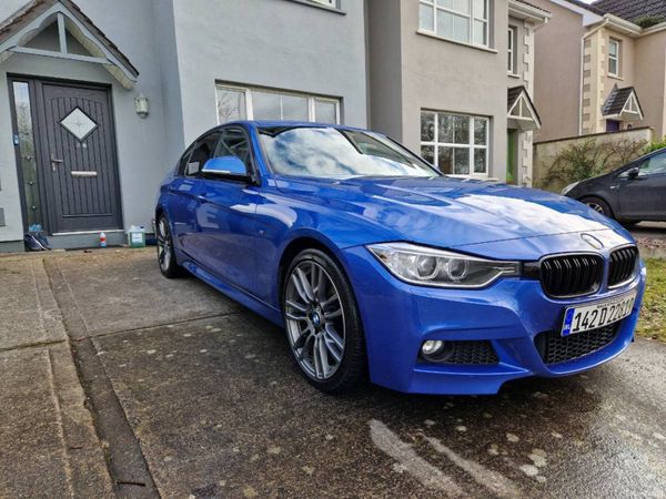 BMW 3-Series Saloon, Diesel, 2014, Blue