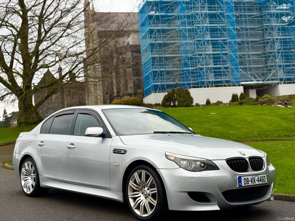 BMW 5-Series Saloon, Diesel, 2008, Silver