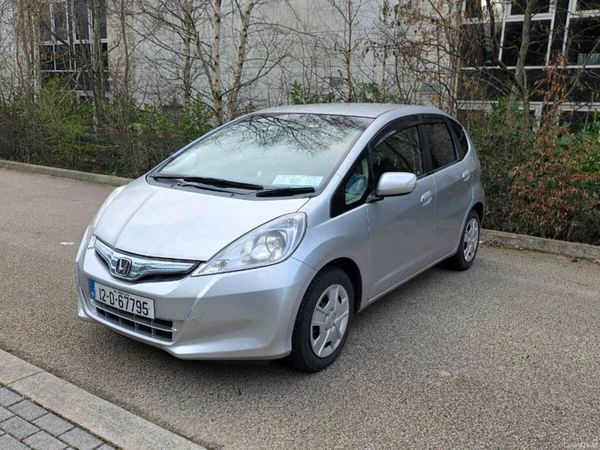 Honda Fit Hatchback, Petrol Hybrid, 2012, Silver