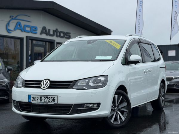 Volkswagen Sharan MPV, Diesel, 2020, White