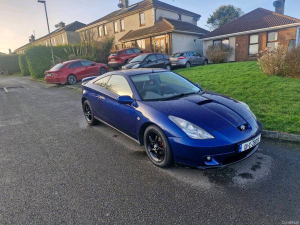 Toyota Celica Coupe, Petrol, 2001, Blue