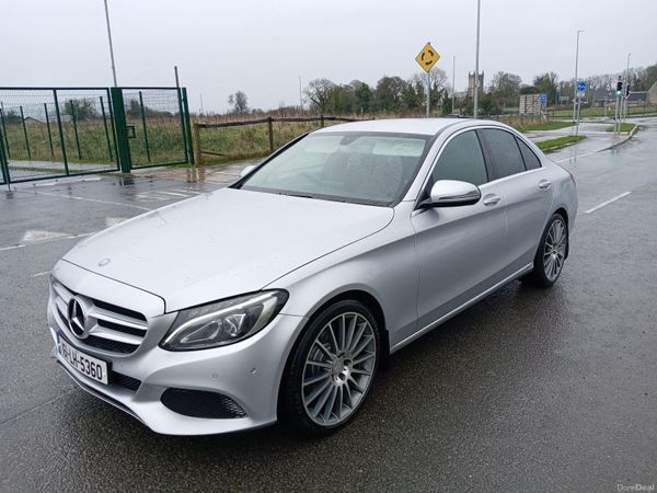 Mercedes-Benz C-Class Saloon, Diesel, 2016, Silver