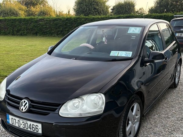 Volkswagen Golf Hatchback, Petrol, 2007, Black