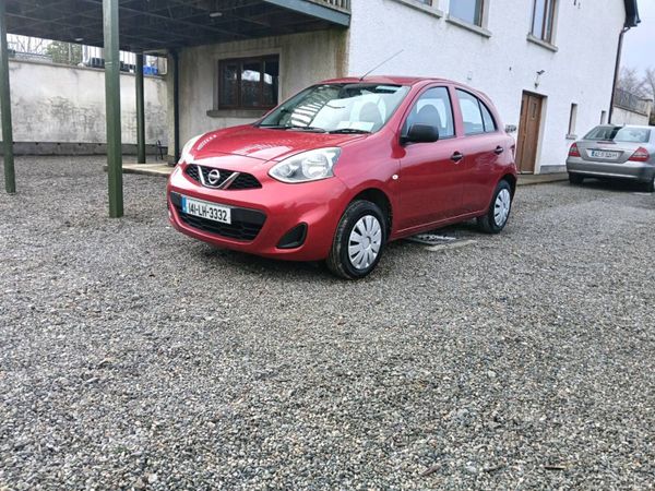 Nissan Micra Hatchback, Petrol, 2014, Red