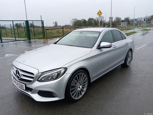 Mercedes-Benz C-Class Saloon, Diesel, 2016, Silver
