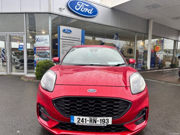 Ford Puma MPV, Petrol Hybrid, 2024, Red