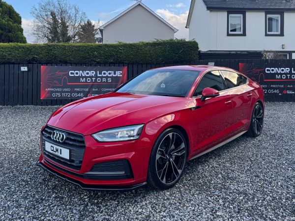 Audi A5 Hatchback, Diesel, 2017, Red