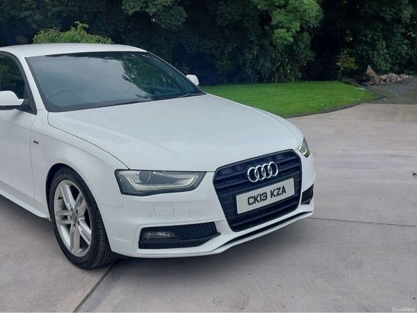 Audi A4 Saloon, Diesel, 2013, White