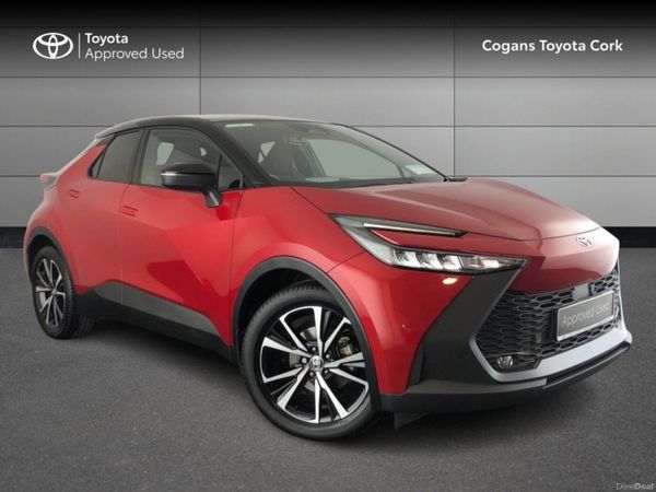 Toyota C-HR SUV, Petrol Hybrid, 2024, Red