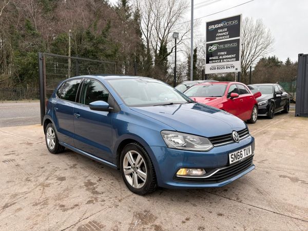 Volkswagen Polo Hatchback, Diesel, 2016, Blue