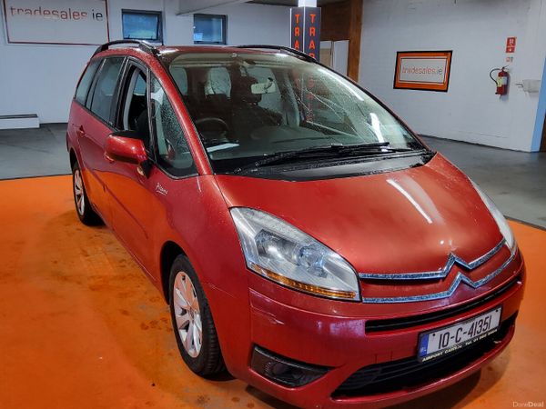 Citroen C4 Picasso Hatchback, Diesel, 2010, Red