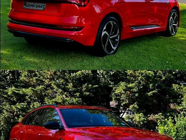 Audi e-tron Estate, Electric, 2022, Red