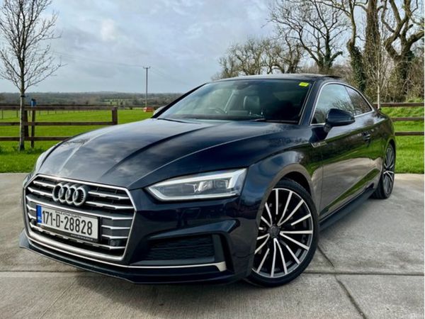 Audi A5 Coupe, Diesel, 2017, Blue