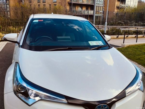Toyota C-HR Hatchback, Petrol Hybrid, 2019, White