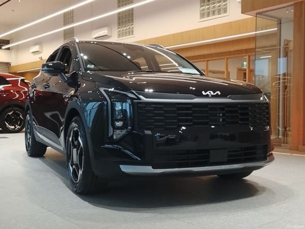 Kia Sportage SUV, Diesel Hybrid, 2026, Black