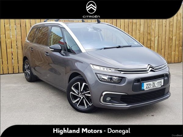 Citroen Grand C4 Spacetourer MPV, Diesel, 2022, Grey