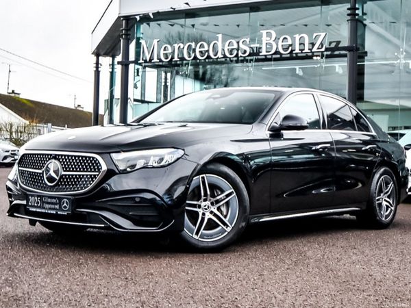 Mercedes-Benz E-Class Saloon, Diesel Hybrid, 2025, Black