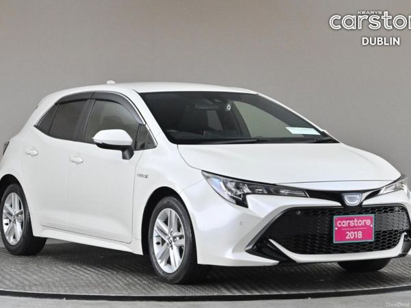 Toyota Corolla Hatchback, Petrol Hybrid, 2018, White