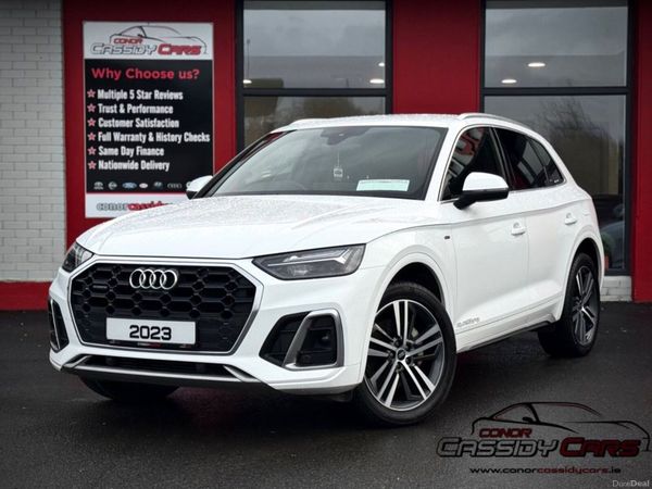 Audi Q5 Estate, Petrol Hybrid, 2023, White