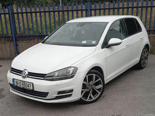 Volkswagen Golf Hatchback, Petrol, 2016, White