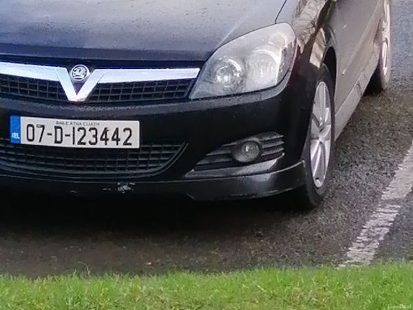 Vauxhall Astra Coupe, Petrol, 2007, Black