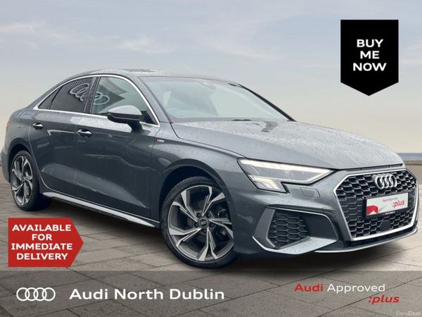 Audi A3 Saloon, Petrol, 2022, Grey