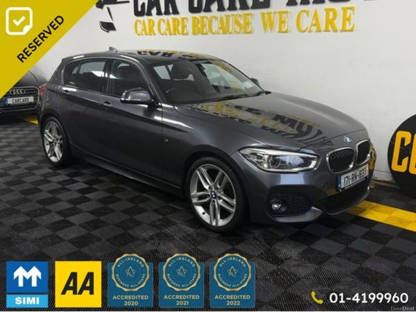 BMW 1-Series Hatchback, Diesel, 2017, Grey