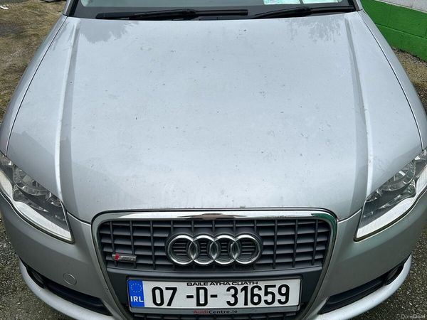 Audi A4 Saloon, Petrol, 2007, Silver