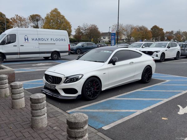 Mercedes-Benz C-Class Coupe, Petrol, 2016, White