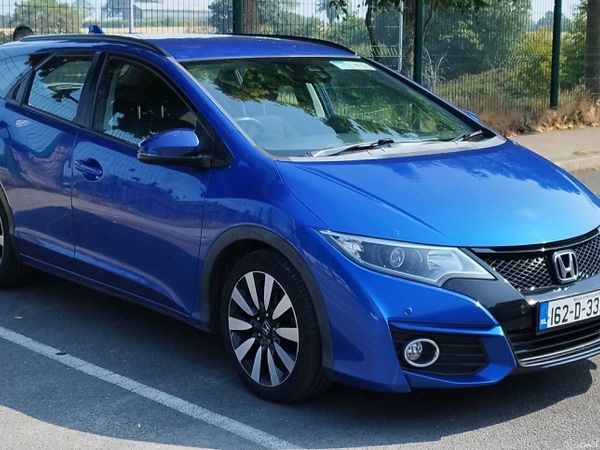 Honda Civic Estate, Petrol, 2016, Blue