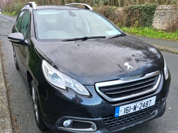 Peugeot 2008 SUV, Diesel, 2016, Black
