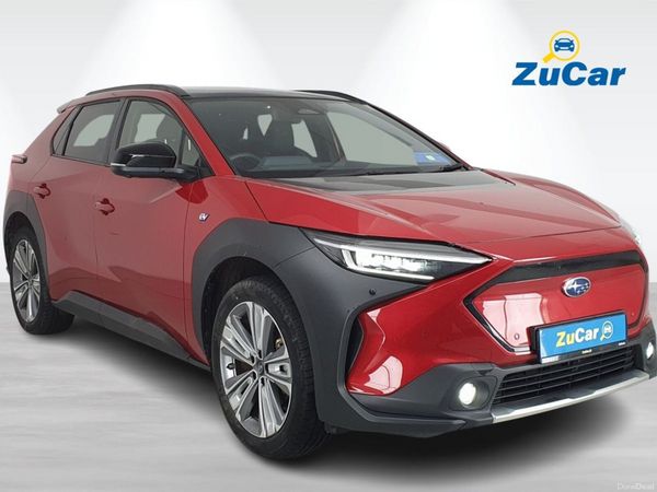 Subaru Solterra SUV, Electric, 2024, Red
