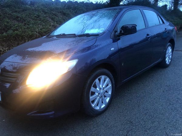 Toyota Corolla Saloon, Petrol, 2010, Blue