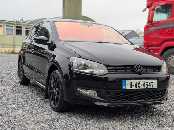 Volkswagen Polo Hatchback, Petrol, 2011, Black