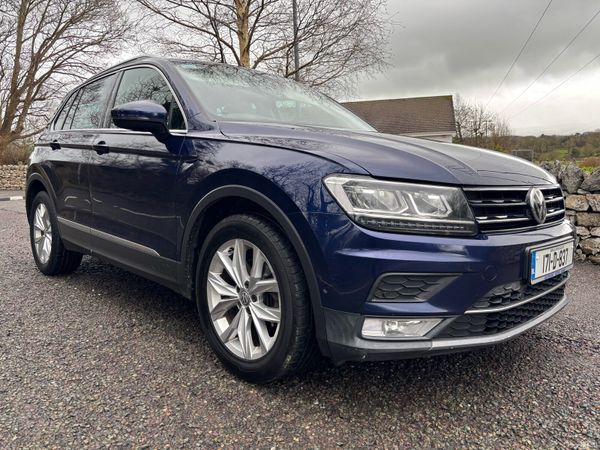 Volkswagen Tiguan SUV, Diesel, 2017, Blue