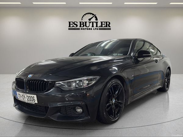 BMW 4-Series Coupe, Diesel, 2017, Black
