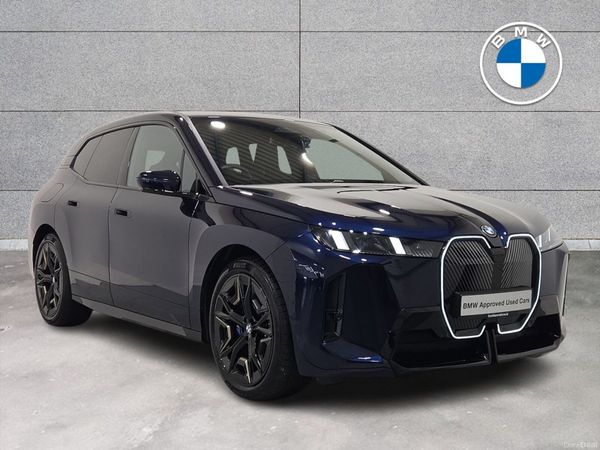 BMW iX SUV, Electric, 2025, Blue