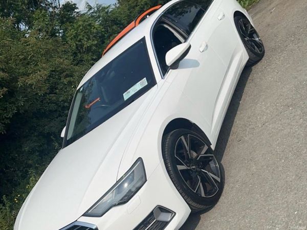Audi A6 Saloon, Diesel, 2019, White