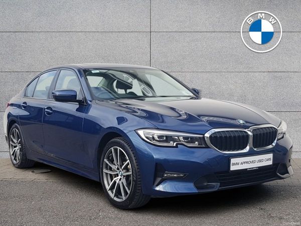 BMW 3-Series Saloon, Petrol Plug-in Hybrid, 2021, Blue